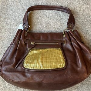 G Series Brown Handbag